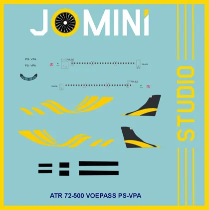 ATR 72-500 Voepass PS-VPA (Preto)