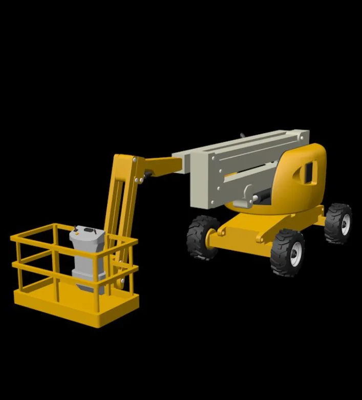 Articulating Boom Lift JLG 450 AJ (Recolhida)